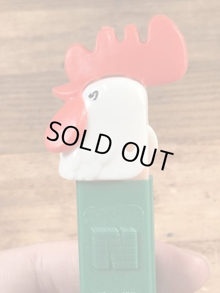 動物シリーズのニワトリの60〜70年代ビンテージ足無しペッツ