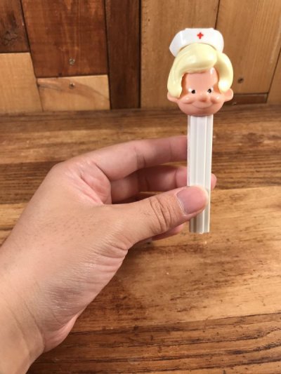 画像3: Human “Nurse” No Feet Pez Dispenser　ナース　ビンテージ　ペッツ　足無し　人間　70年代