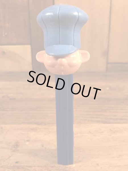 ヒューマンシリーズのEngineerの70’sヴィンテージ足無しPezディスペンサー