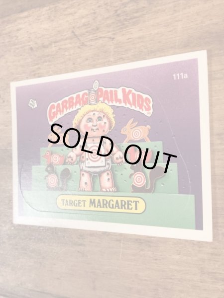 Topps社製のガーベッジペイルキッズの80’sヴィンテージカードシール