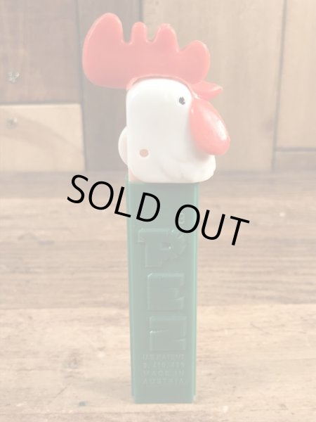 動物シリーズのニワトリの60〜70年代ビンテージ足無しペッツ