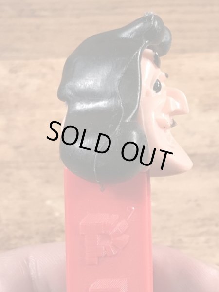 ディズニーキャラクターのキャプテンフックの60〜70年代ビンテージ足無しペッツ