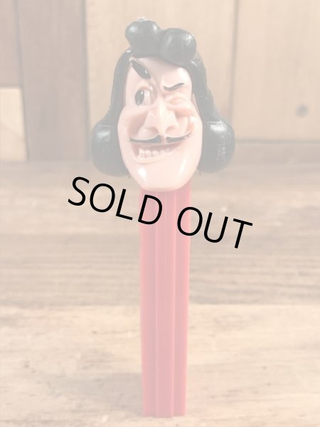 DisneyキャラクターのCaptain Hookの60〜70'sヴィンテージ足無しPezディスペンサー