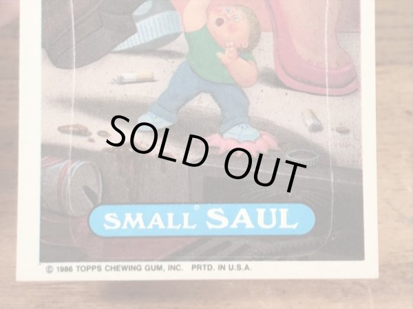 Topps社製のガーベッジペイルキッズの80’sヴィンテージカードシール