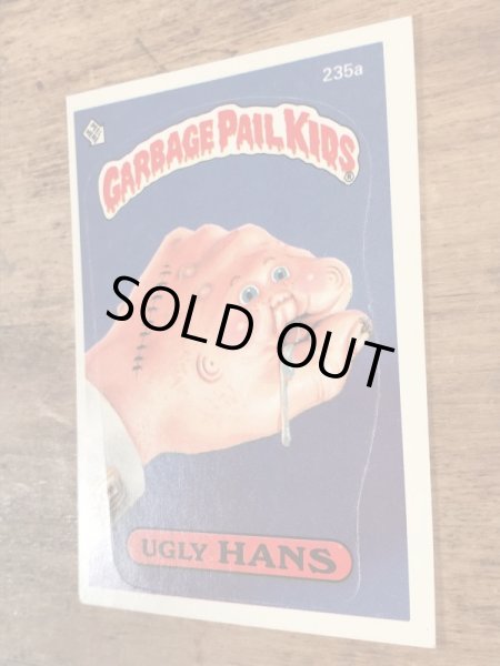 Topps社製のガーベッジペイルキッズの80’sヴィンテージカードシール