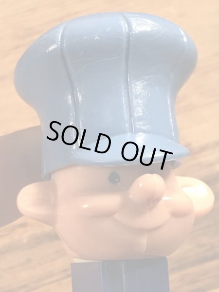 ヒューマンシリーズのEngineerの70’sヴィンテージ足無しPezディスペンサー