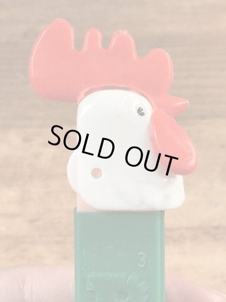 動物シリーズのニワトリの60〜70年代ビンテージ足無しペッツ