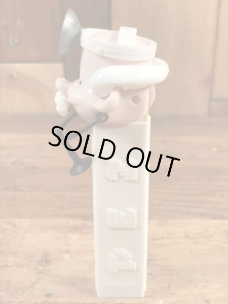 ヒューマンシリーズのDoctorの60〜70’sヴィンテージ足無しPezディスペンサー