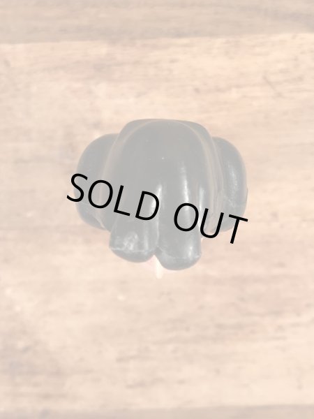 ディズニーキャラクターのキャプテンフックの60〜70年代ビンテージ足無しペッツ