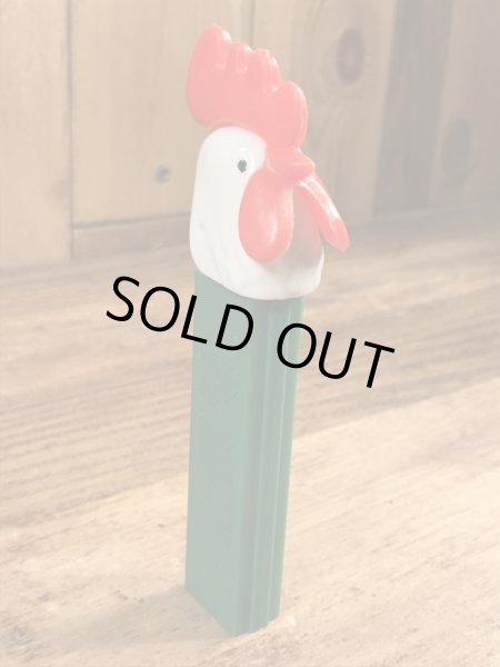 動物シリーズのニワトリの60〜70年代ビンテージ足無しペッツ