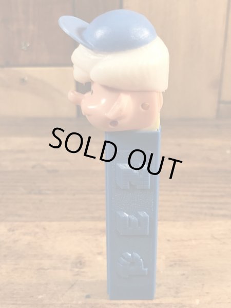 ヒューマンシリーズのBoy with Capの60〜70’sヴィンテージ足無しPezディスペンサー