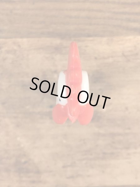 動物シリーズのニワトリの60〜70年代ビンテージ足無しペッツ