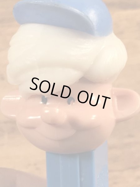 ヒューマンシリーズのBoy with Capの60〜70’sヴィンテージ足無しPezディスペンサー