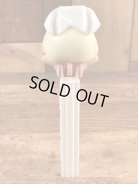 ヒューマンシリーズのNurseの70’sヴィンテージ足無しPezディスペンサー