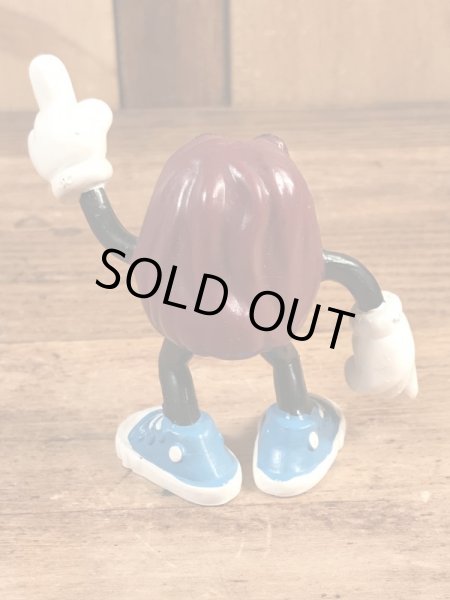 企業キャラクターのカリフォルニアレーズンズの80’sヴィンテージPVCフィギュア