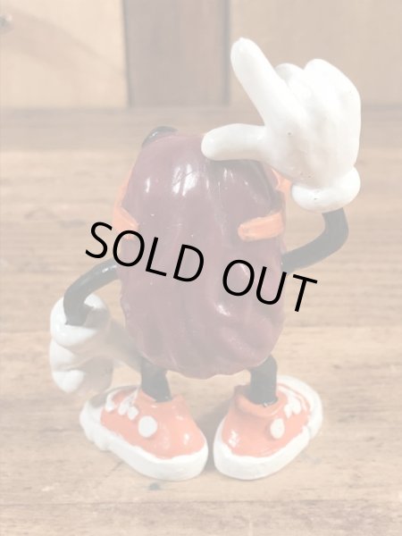 アドバタイジングキャラクターのカリフォルニアレーズンズの80’sヴィンテージPVCフィギュア