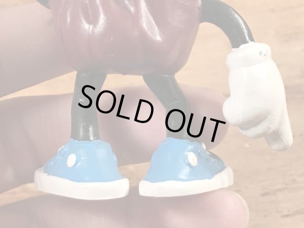 企業キャラクターのカリフォルニアレーズンズの80’sヴィンテージPVCフィギュア