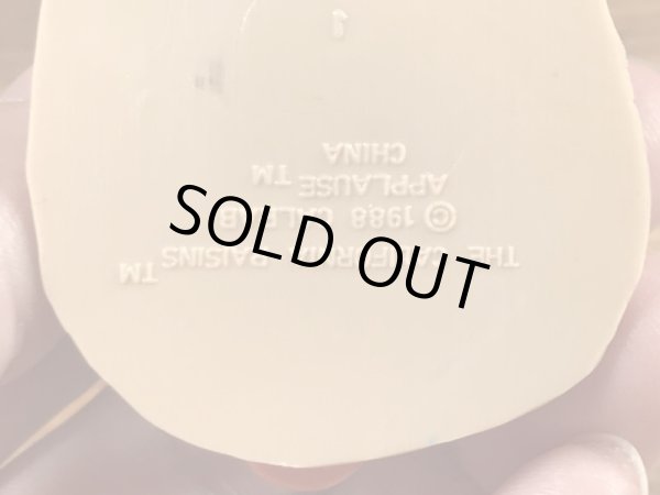 アドバタイジングキャラクターのカリフォルニアレーズンズの80’sヴィンテージPVCフィギュア