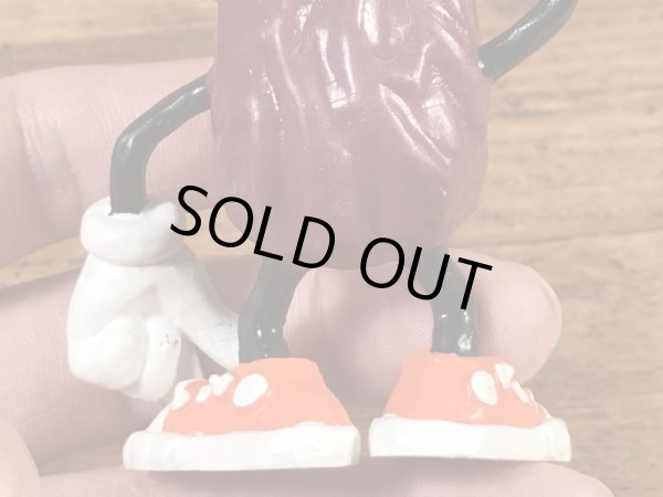 アドバタイジングキャラクターのカリフォルニアレーズンズの80’sヴィンテージPVCフィギュア