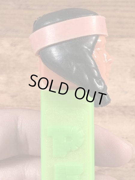 黄緑ステムのインディアンメイデンの50〜60年代ビンテージ足なしペッツ