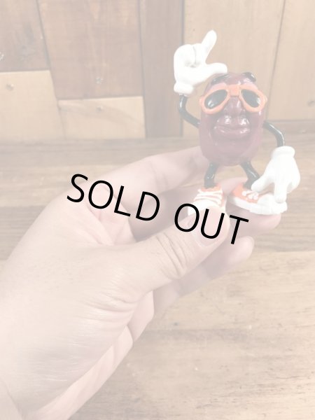 アドバタイジングキャラクターのカリフォルニアレーズンズの80’sヴィンテージPVCフィギュア