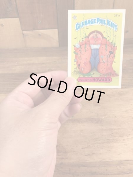 Topps社製のガーベッジペイルキッズの80’sヴィンテージカードシール