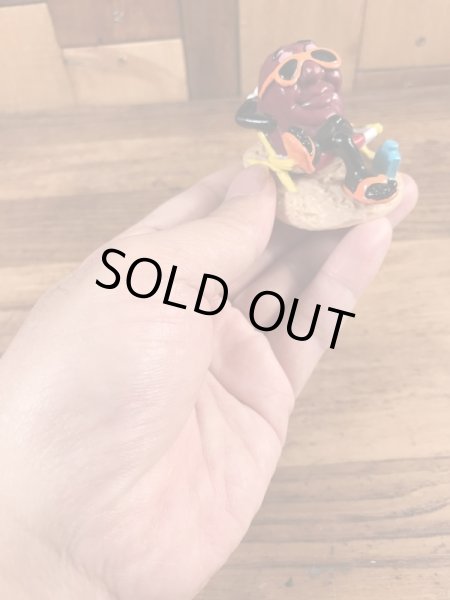 アドバタイジングキャラクターのカリフォルニアレーズンズの80’sヴィンテージPVCフィギュア