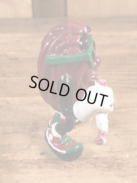 カリフォルニアレーズンのキャンディケーンの80年代ビンテージPVCフィギュア