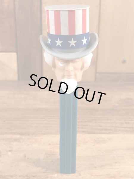 アンクルサムの足無しの70’sヴィンテージPezディスペンサー