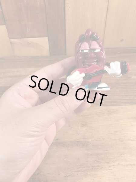 企業キャラクターのカリフォルニアレーズンズの80’sヴィンテージPVCフィギュア