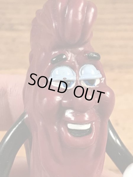 カリフォルニアレーズンのエーシーの80年代ビンテージPVCフィギュア