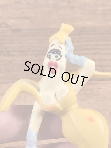 カリフォルニアレーズンのバナナホワイトの80年代ビンテージPVCフィギュア