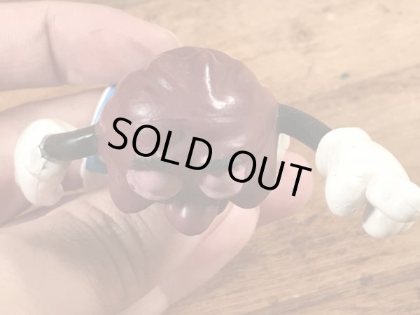 カリフォルニアレーズンのデルモンテの80年代ビンテージPVCフィギュア