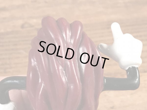 カリフォルニアレーズンのターコイズサングラスの80年代ビンテージPVCフィギュア