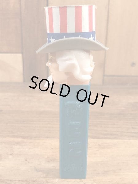 アンクルサムの足無しの70’sヴィンテージPezディスペンサー