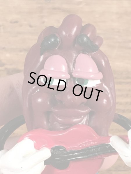 カリフォルニアレーズンのギターの80年代ビンテージPVCフィギュア