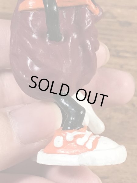 アドバタイジングキャラクターのカリフォルニアレーズンズの80’sヴィンテージPVCフィギュア