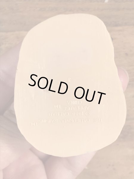 アドバタイジングキャラクターのカリフォルニアレーズンズの80’sヴィンテージPVCフィギュア