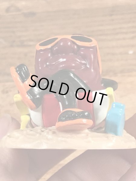 カリフォルニアレーズンのビーチシリーズの80年代ビンテージPVCフィギュア