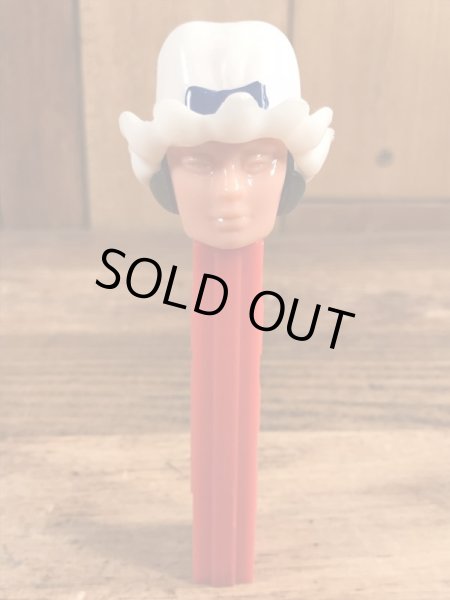 アメリカの偉人のBetsy Rossの60〜70’sヴィンテージ足無しPezディスペンサー