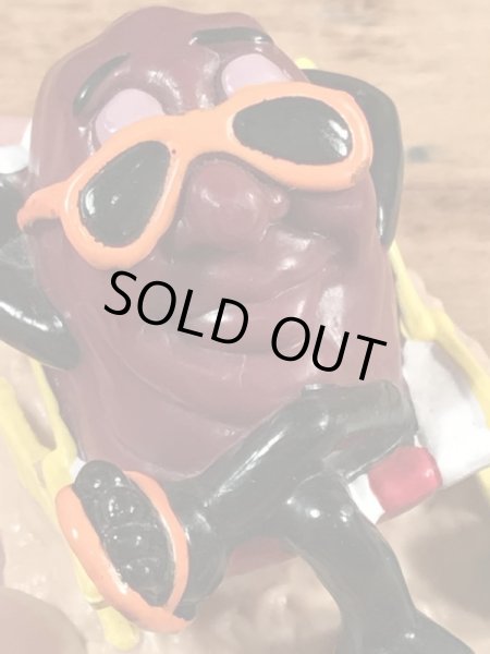 カリフォルニアレーズンのビーチシリーズの80年代ビンテージPVCフィギュア