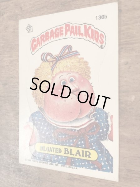 Topps社製のガーベッジペイルキッズの80’sヴィンテージカードシール