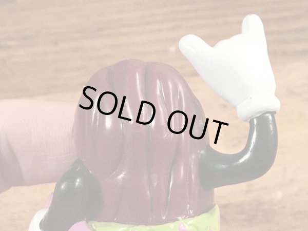 カリフォルニアレーズンのビーチシリーズの80年代ビンテージPVCフィギュア