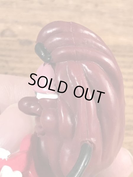 カリフォルニアレーズンのギターの80年代ビンテージPVCフィギュア