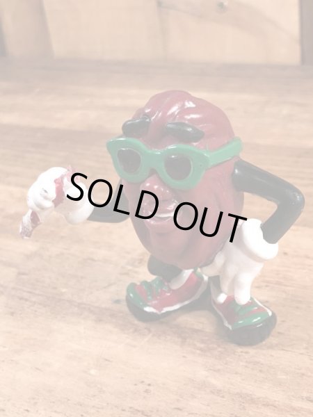 企業キャラクターのカリフォルニアレーズンズの80’sヴィンテージPVCフィギュア