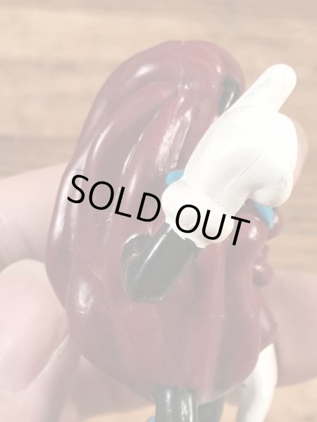 カリフォルニアレーズンのターコイズサングラスの80年代ビンテージPVCフィギュア