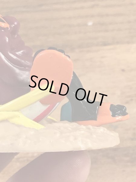 アドバタイジングキャラクターのカリフォルニアレーズンズの80’sヴィンテージPVCフィギュア