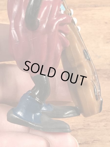 カリフォルニアレーズンズのベースプレイヤーの80’sヴィンテージPVCフィギュア