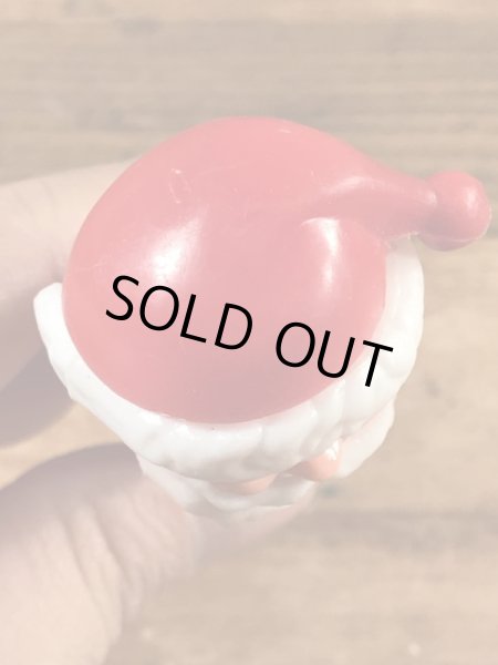 赤ステムのサンタの70年代ビンテージ足無しペッツ