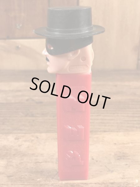 DisneyのZorroの60〜70’sヴィンテージ足無しPezディスペンサー